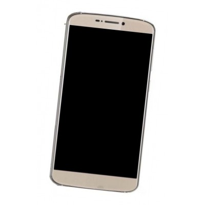 Lcd Frame Middle Chassis For Uhappy Up350 Black By - Maxbhi Com