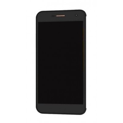 Lcd Frame Middle Chassis For Wileyfox Spark X Black By - Maxbhi Com