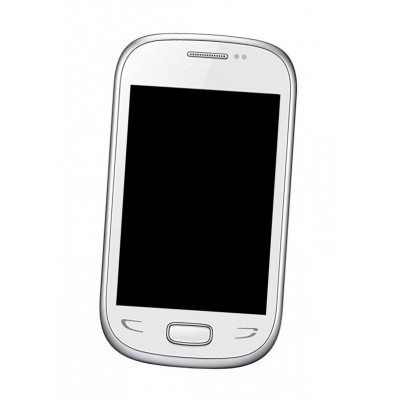 Home Button Complete For Samsung Rex 90 S5292 White By - Maxbhi Com
