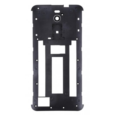 Lcd Frame Middle Chassis For Asus Zenfone 2 4gb Ram 64gb 2 3ghz White By - Maxbhi Com