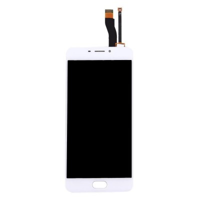 Lcd With Touch Screen For Meizu M5 Note White By - Maxbhi Com