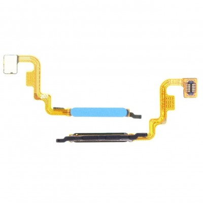 Fingerprint Sensor Flex Cable For Xiaomi Poco M4 Pro White By - Maxbhi Com