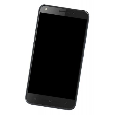 Lcd Frame Middle Chassis For Intex Aqua Strong 5 2 Black By - Maxbhi Com