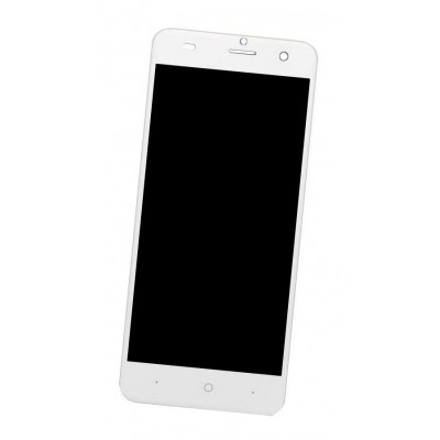 Lcd Frame Middle Chassis For Intex Staari 11 Black By - Maxbhi Com