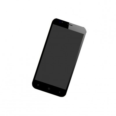 Lcd Frame Middle Chassis For Karbonn Aura 1gb Ram Black By - Maxbhi Com
