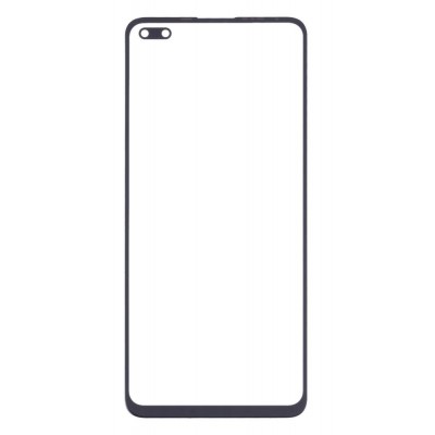 Replacement Front Glass For Infinix Zero 8i Silver By - Maxbhi Com