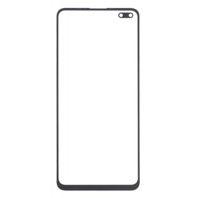 Replacement Front Glass For Infinix Zero 8i Silver By - Maxbhi Com