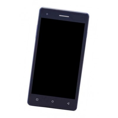 Lcd Frame Middle Chassis For Zen Admire Punch Blue By - Maxbhi Com