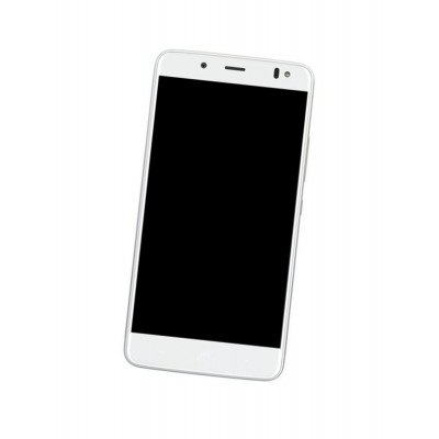 Lcd Frame Middle Chassis For Bq Aquaris Vs Plus Black By - Maxbhi Com