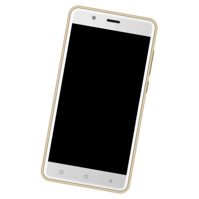 Lcd Frame Middle Chassis For Clout X418 Zest White By - Maxbhi Com