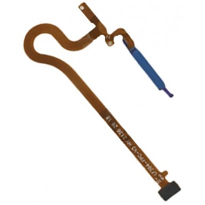 Fingerprint Sensor Flex Cable For Vivo Y21e White By - Maxbhi Com
