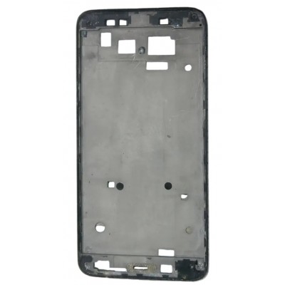 Lcd Frame Middle Chassis For Alcatel One Touch Idol Mini 6012a White By - Maxbhi Com