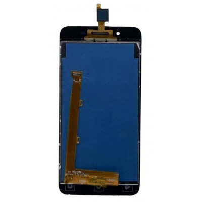 Lcd With Touch Screen For Panasonic P99 Black By - Maxbhi Com