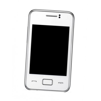 Home Button Complete For Samsung Rex 80 S5222r White By - Maxbhi Com