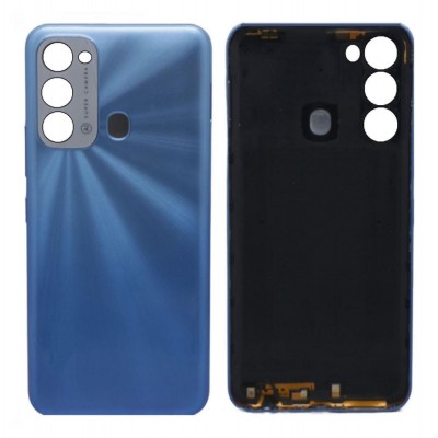 Back Panel Cover For Itel Vision 3 Blue - Maxbhi Com
