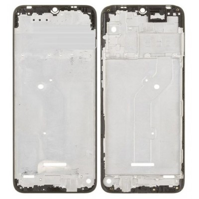 Lcd Frame Middle Chassis For Infinix Hot 11 Play White By - Maxbhi Com