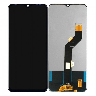 Display for Infinix Hot 11 Play Black (Combo Folder) by Maxbhi.com