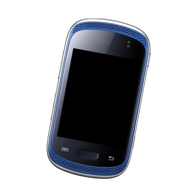 Home Button Outer For Samsung Galaxy Music Duos S6012 Blue By - Maxbhi Com