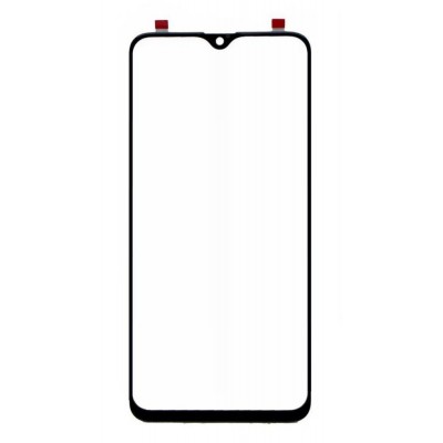 Replacement Front Glass For Realme Q White By - Maxbhi Com