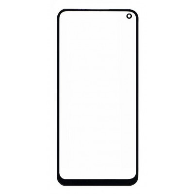 Replacement Front Glass For Oppo A54 Blue By - Maxbhi Com
