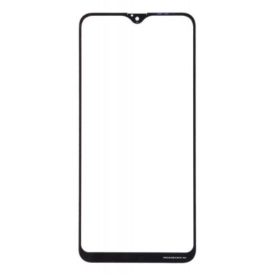 Replacement Front Glass For Samsung Galaxy A10 Black By - Maxbhi Com