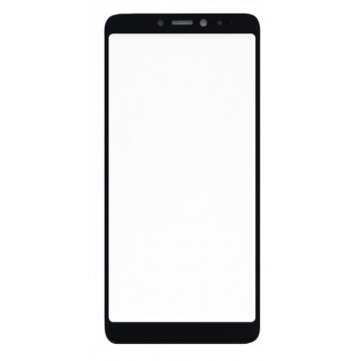Replacement Front Glass For Tecno Camon I Twin Ia5 Black By - Maxbhi Com
