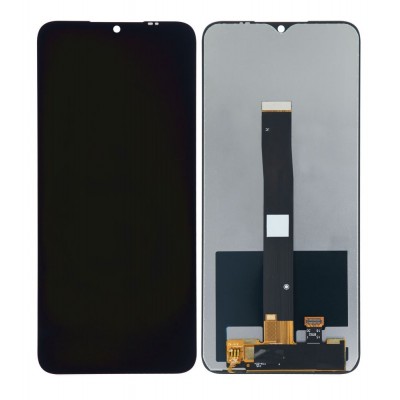 Lcd With Touch Screen For Xiaomi Redmi 10a Black By - Maxbhi Com