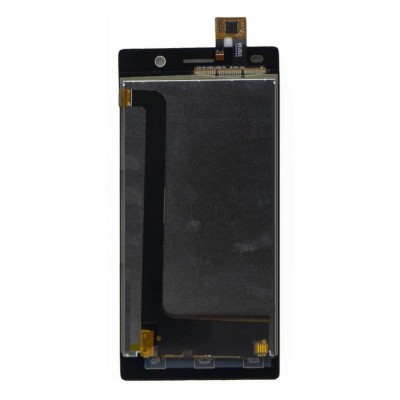 Lcd With Touch Screen For Intex Aqua Power Plus Black By - Maxbhi Com