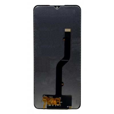 Lcd With Touch Screen For Lava Z4 White By - Maxbhi Com