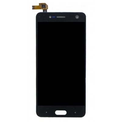 Lcd With Touch Screen For Micromax Dual 4 E4816 Black By - Maxbhi Com