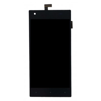 Lcd With Touch Screen For Xolo Cube 5 0 Black By - Maxbhi Com