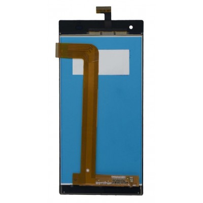 Lcd With Touch Screen For Xolo Cube 5 0 Black By - Maxbhi Com