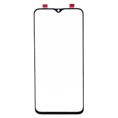 Replacement Front Glass For Realme X2 White By - Maxbhi Com
