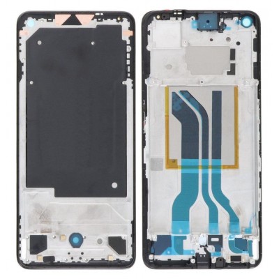 Lcd Frame Middle Chassis For Realme Gt 2 Blue By - Maxbhi Com