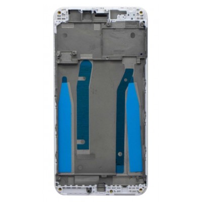 Lcd Frame Middle Chassis For Xiaomi Redmi 4x 16gb White By - Maxbhi Com
