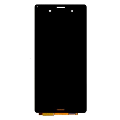 Lcd With Touch Screen For Sony Xperia Z3 Dual D6633 Black By - Maxbhi Com
