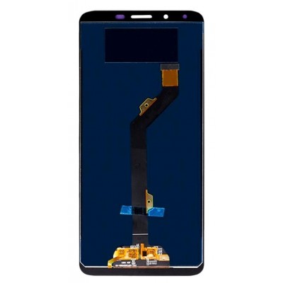 Display for Infinix Hot 6 Black (Combo Folder) by Maxbhi.com