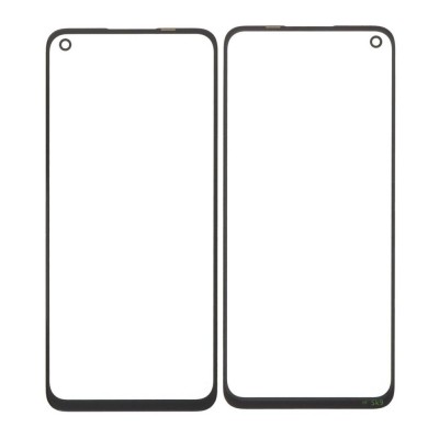 Replacement Front Glass For Realme 9 5g White By - Maxbhi Com