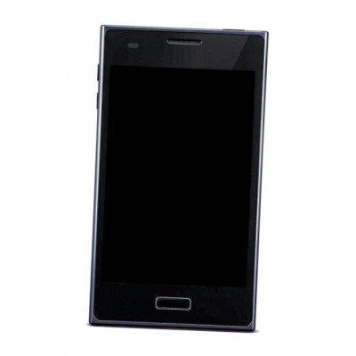 Home Button Complete For Lg Optimus L5 Dual E612 White By - Maxbhi Com