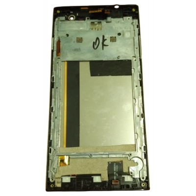 Lcd Frame Middle Chassis For Leagoo Lead 1i White By - Maxbhi Com