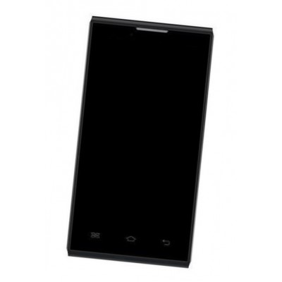 Lcd Frame Middle Chassis For Rage Magic 40bx White By - Maxbhi Com