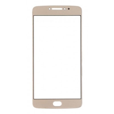 Replacement Front Glass For Motorola Moto E4 Plus Usa Gold By - Maxbhi Com