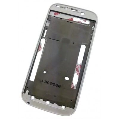 Lcd Frame Middle Chassis For Lenovo A706 White By - Maxbhi Com