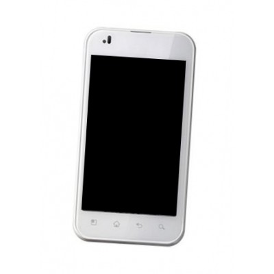 Lcd Frame Middle Chassis For Lg Optimus Black White Version Pink By - Maxbhi Com