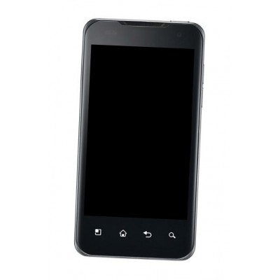 Lcd Frame Middle Chassis For Lg Optimus 2x P990 White By - Maxbhi Com