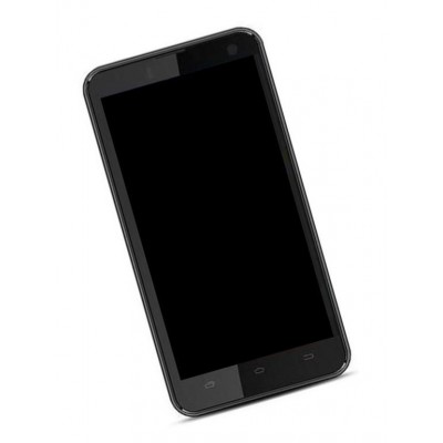 Lcd Frame Middle Chassis For Micromax Bolt Q335 Black By - Maxbhi Com