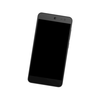 Lcd Frame Middle Chassis For Micromax Canvas Nitro 3 E455 Black By - Maxbhi Com