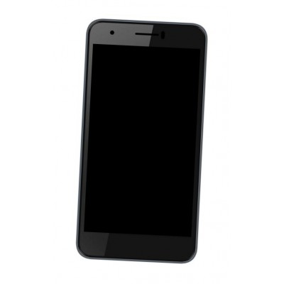 Lcd Frame Middle Chassis For Intex Aqua Young 4g White By - Maxbhi Com
