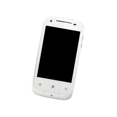 Lcd Frame Middle Chassis For Lenovo A360 Black By - Maxbhi Com