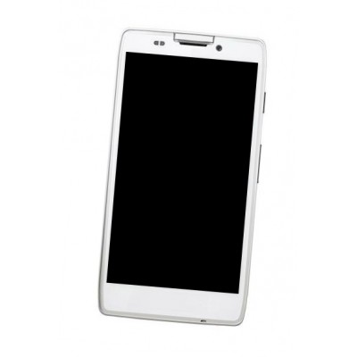 Lcd Frame Middle Chassis For Motorola Droid Razr Hd Black By - Maxbhi Com